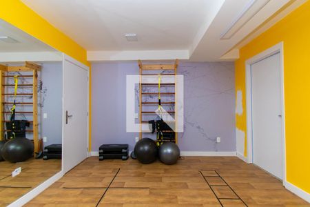 Apartamento para alugar com 36m², 1 quarto e 1 vaga Apartamento para alugar com 36m², 1 quarto e 1 vagaÁrea comum - Academia