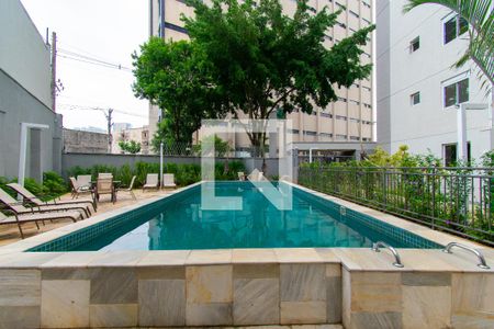 Apartamento para alugar com 36m², 1 quarto e 1 vaga Apartamento para alugar com 36m², 1 quarto e 1 vagaÁrea comum - Piscina