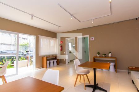 Apartamento para alugar com 36m², 1 quarto e 1 vaga Apartamento para alugar com 36m², 1 quarto e 1 vagaÁrea comum - Salão de festas