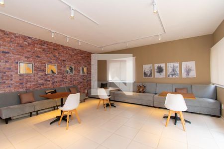 Apartamento para alugar com 36m², 1 quarto e 1 vaga Apartamento para alugar com 36m², 1 quarto e 1 vagaÁrea comum - Salão de festas