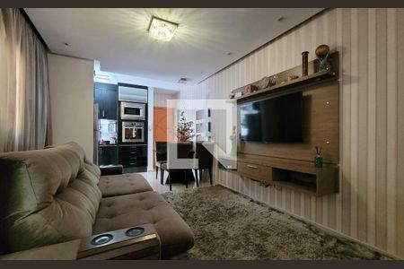 Sala de apartamento para alugar com 2 quartos, 98m² em Vila Camilópolis, Santo André