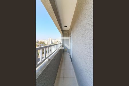 Varanda da Sala de apartamento para alugar com 1 quarto, 33m² em Jardim Aeroporto, São Paulo