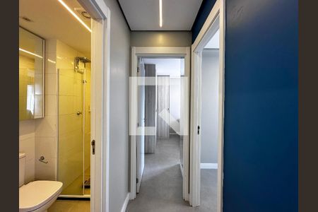 Apartamento à venda com 38m², 2 quartos e sem vagaCorredor Quartos