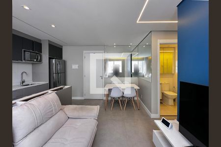 Sala de apartamento à venda com 2 quartos, 38m² em Santo Amaro, São Paulo