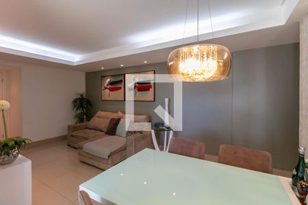 Sala de apartamento à venda com 2 quartos, 77m² em Vila da Serra, Nova Lima