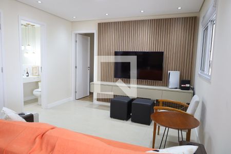 Sala de apartamento à venda com 3 quartos, 136m² em Vila Anastácio, São Paulo