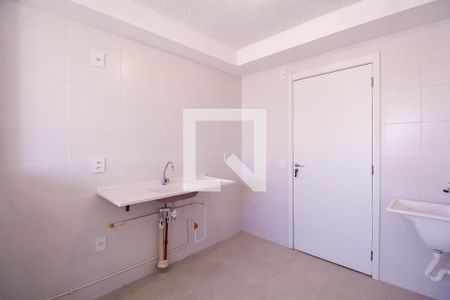 Sala/Cozinha de apartamento para alugar com 1 quarto, 24m² em Brás, São Paulo