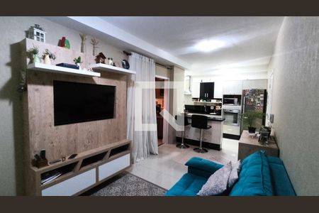 Sala de apartamento à venda com 2 quartos, 64m² em Jardim Ana Maria, Jundiaí
