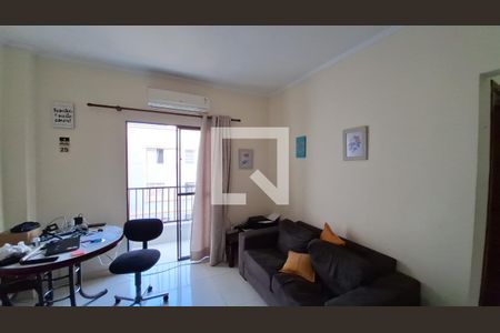 Sala de apartamento para alugar com 1 quarto, 42m² em Guilhermina, Praia Grande