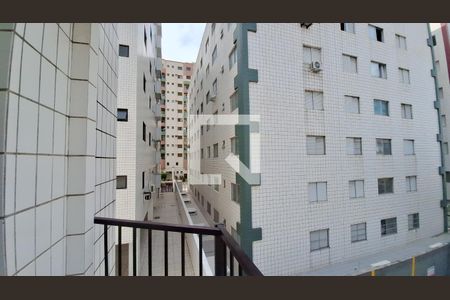 Sacada de apartamento para alugar com 1 quarto, 42m² em Guilhermina, Praia Grande