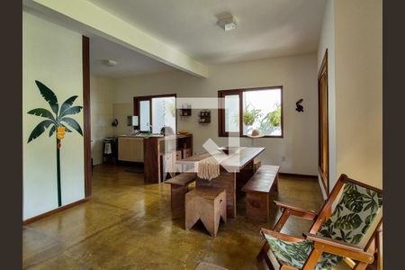 Sala de jantar de casa de condomínio para alugar com 5 quartos, 350m² em Vargem Grande, Rio de Janeiro