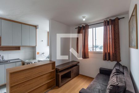 Sala  de apartamento para alugar com 2 quartos, 38m² em Vila Nhocune, São Paulo