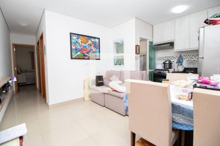 Sala de apartamento para alugar com 1 quarto, 50m² em Parque Oratório, Santo André