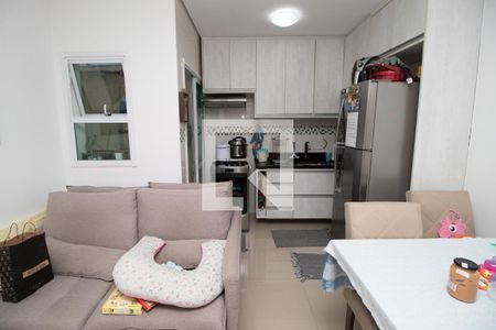 Sala de apartamento para alugar com 2 quartos, 50m² em Parque Oratório, Santo André