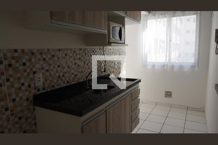 Cozinha e Área de Serviço de apartamento para alugar com 2 quartos, 54m² em Loteamento Parque Industrial, Jundiaí