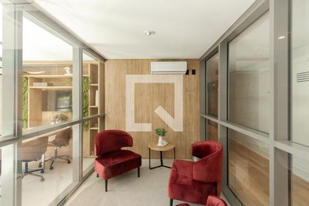 Studio à venda com 25m², 1 quarto e sem vagaCoworking