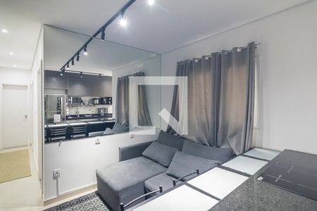 Sala de apartamento para alugar com 2 quartos, 120m² em Vila Camilópolis, Santo André