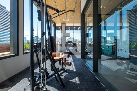 Studio para alugar com 27m², 1 quarto e sem vaga Studio para alugar com 27m², 1 quarto e sem vagaAcademia