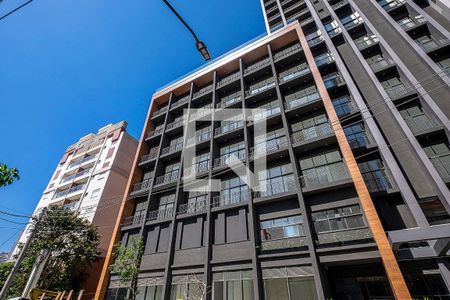 Studio para alugar com 27m², 1 quarto e sem vaga Studio para alugar com 27m², 1 quarto e sem vagaFachada