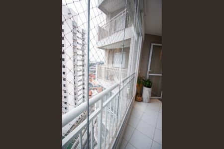 Varanda da Sala de apartamento para alugar com 2 quartos, 58m² em Jardim Monte Alegre, Taboão da Serra