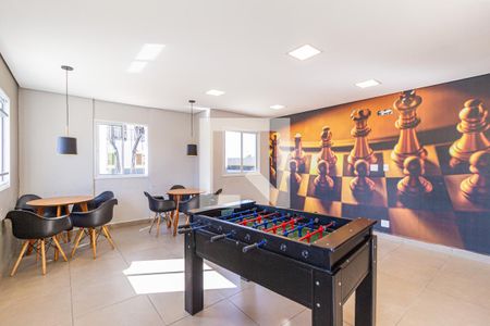 Apartamento para alugar com 37m², 2 quartos e 1 vagaÁrea comum - Salão de jogos