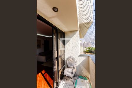 Varanda da Sala de apartamento para alugar com 3 quartos, 130m² em Parque das Nações, Santo André