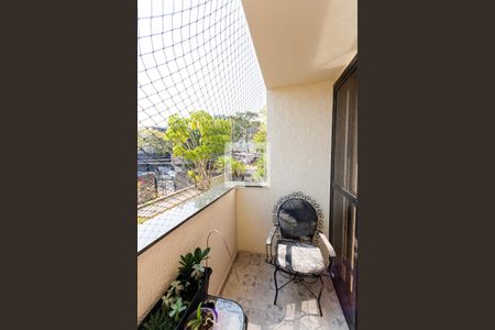 Varanda da Sala de apartamento à venda com 3 quartos, 130m² em Parque das Nações, Santo André