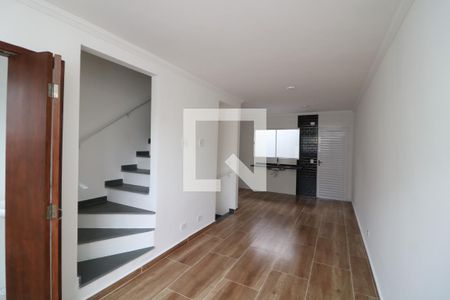 Sala de casa de condomínio para alugar com 3 quartos, 113m² em Vila Formosa, São Paulo