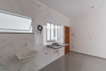 Cozinha e Área de Serviço de apartamento para alugar com 1 quarto, 37m² em Vila Matilde, São Paulo