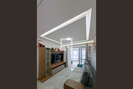 Sala de apartamento para alugar com 2 quartos, 80m² em Guilhermina, Praia Grande