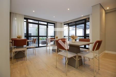 Apartamento à venda com 29m², 1 quarto e sem vagaÁrea comum - Salão de festas