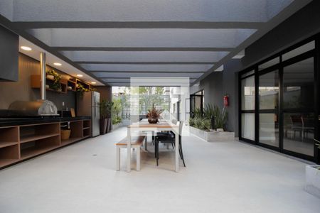 Apartamento à venda com 29m², 1 quarto e sem vagaÁrea gourmet