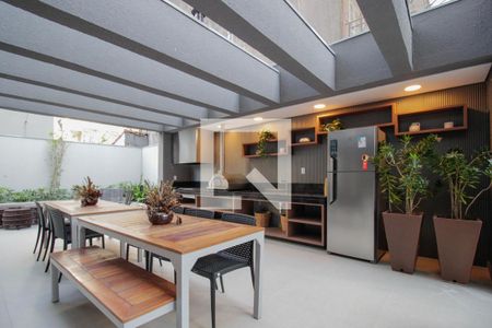 Apartamento à venda com 29m², 1 quarto e sem vagaÁrea gourmet