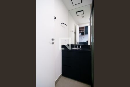 Banheiro de kitnet/studio à venda com 1 quarto, 23m² em Consolação, São Paulo