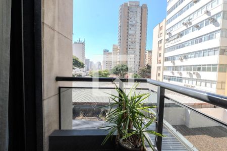 Sacada de apartamento para alugar com 1 quarto, 40m² em Consolação, São Paulo