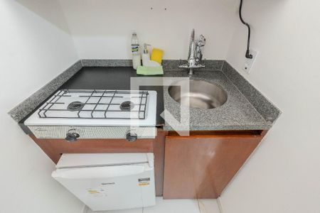 Sala/Cozinha de apartamento para alugar com 1 quarto, 40m² em Consolação, São Paulo