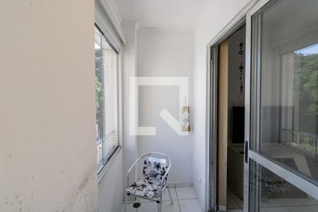 Varanda da Sala de apartamento para alugar com 1 quarto, 67m² em Pitangueiras, Guarujá