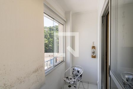 Varanda da Sala de apartamento para alugar com 1 quarto, 67m² em Pitangueiras, Guarujá