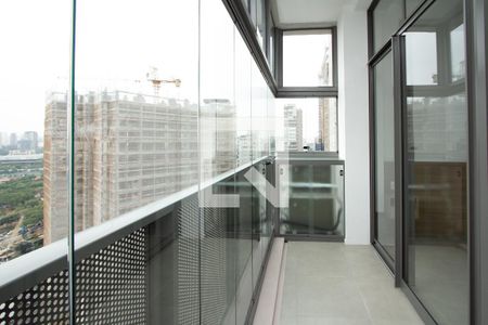 Apartamento à venda com 40m², 1 quarto e 1 vaga Apartamento à venda com 40m², 1 quarto e 1 vagaVaranda
