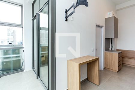 Sala/Cozinha de apartamento à venda com 1 quarto, 40m² em Moema, São Paulo