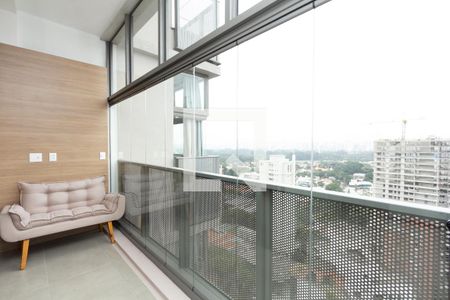 Apartamento à venda com 40m², 1 quarto e 1 vaga Apartamento à venda com 40m², 1 quarto e 1 vagaVaranda