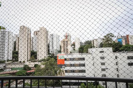 Vista da Sacada de apartamento para alugar com 1 quarto, 43m² em Vila Andrade, São Paulo