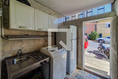 cozinha kitnet de kitnet/studio para alugar com 1 quarto, 25m² em Cambuci, São Paulo