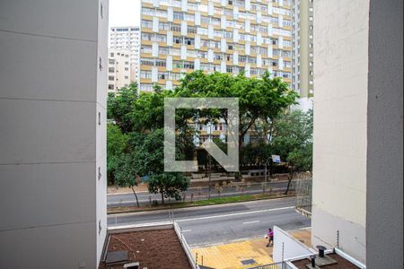 Vista da Sala de apartamento para alugar com 1 quarto, 26m² em Bela Vista, São Paulo
