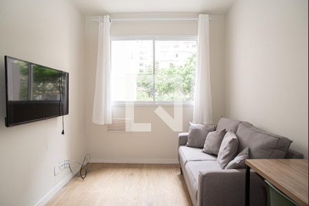 Sala de apartamento para alugar com 1 quarto, 26m² em Bela Vista, São Paulo