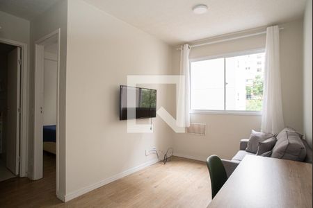 Sala de apartamento para alugar com 1 quarto, 26m² em Bela Vista, São Paulo