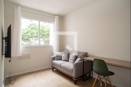 Sala de apartamento para alugar com 1 quarto, 26m² em Bela Vista, São Paulo