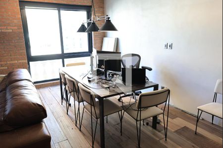 Sala de apartamento para alugar com 1 quarto, 90m² em Itaim Bibi, São Paulo