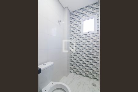Banheiro da Suite de apartamento à venda com 2 quartos, 65m² em Parque Oratório, Santo André