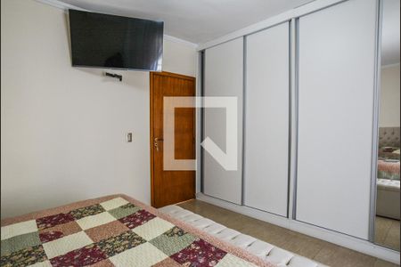 Quarto Suíte de casa à venda com 3 quartos, 312m² em Parque São Vicente, Santo André